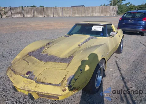1976 Chevrolet Corvette z USA, uszkodzony, nr VIN 1Z37L6S432983